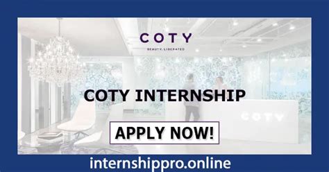 coty summer internship.